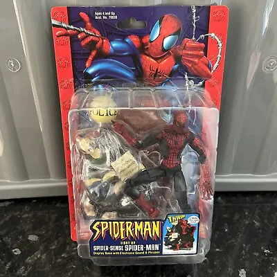 Buy Toybiz Marvel Spider-man Classic 2002 Light Up Spider-sense Spider-man 6  Figure • 75£