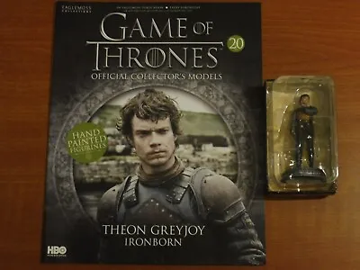 Buy THEON GREYJOY 'Ironborn' Part 20 Eaglemoss Game Of Thrones Figurine Collection • 14.99£