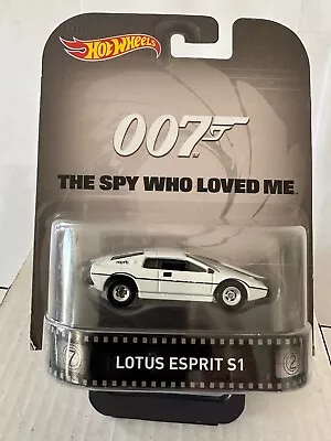 Buy Hot Wheels 007 The Spy Who Loved Me Lotus Esprit S1 Retro Entertainment A10 • 9.29£