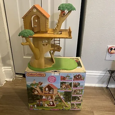 Buy Calico Critters Adventure Treehouse Parts & Box Not Complete Branch House Ladder • 14.25£