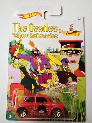 Buy Hot Wheels The Beatles Yellow Submarine Morris Mini  George Harrison • 14.95£