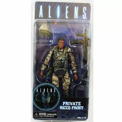 Buy NECA Aliens Private Ricco Frost Marine 7  Action Figure 1:12 Alien Series 9 Hot • 29.88£