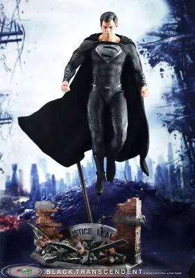 Buy 1/6 By-art By015 Transcendent Black Suit Superman Loose Figure Hot Toys Scale • 229.99£