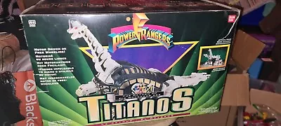 Buy Power Rangers Mighty Morphin DX Titanos Megazord 100% Set +  Tested Working A1+ • 145£