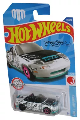 Buy Hot Wheels HW J-Imports (2021) White '91 Mazda MX-5 Miata Toy Car 119/250 • 13.92£