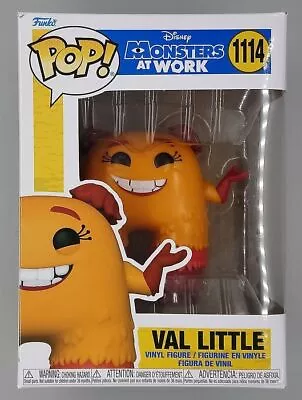 Buy Funko POP #1114 Val Little - Disney Monsters At Work - Includes POP Protector • 8.24£