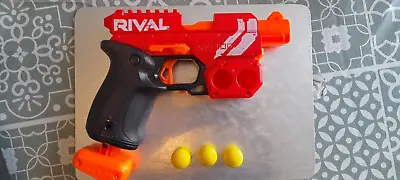 Buy Nerf Gun Rival Knockout Xx-100 Pistol Single Fire With Extra Ammo Foam Balls • 10.50£