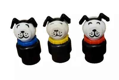 Buy Vintage Fisher Price Lucky Dog Figures X 3 • 19.99£