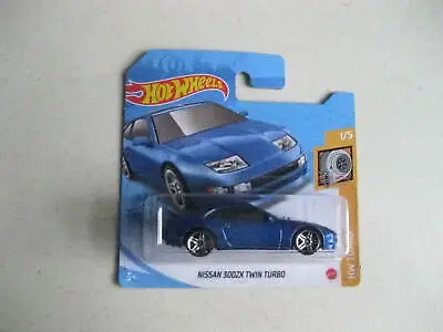 Buy Hot Wheels Nissan 300zx Twin Turbo Blue Turbo Set 2021 Short Card Free Uk Post • 6.49£