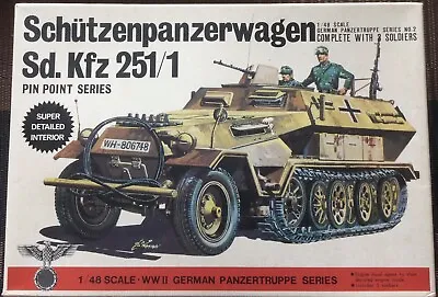 Buy Bandai Sd.Krzysztof 251/1 Half Track Military Armour Model Kit • 24£