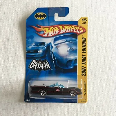 Buy Hot Wheels 1966 Classic Batmobile, 2007 First Editions, 015/156. Boxed. • 49.95£
