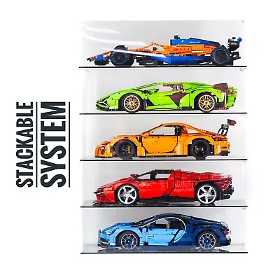 Buy Acrylic Display Case For The LEGO® Technic Car Range, F1, Bugatti, Porsche... • 239£