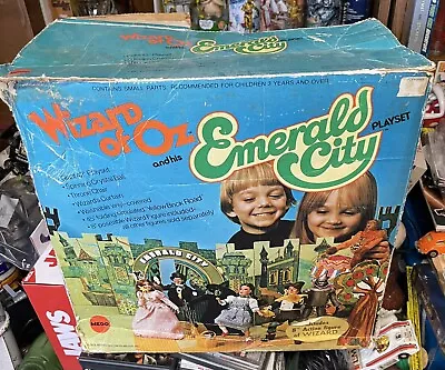 Buy Mego Wizard Of Oz Emerald City Playset Figures Box & Accessories Vintage 1974 • 108.67£