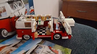 Buy Lego Creator 10220 Volkswagen T1 Camper Van With All Pieces Box Instructions  • 57£