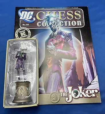 Buy Eaglemoss Official DC Chess Collection The Joker Issue #50 With Magazine • 10.99£