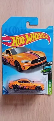 Buy Hot Wheels 2018 Ford Mustang GT Orange Number 113 New And Sealed • 6.99£