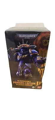 Buy Warhammer Bandai Ultramarine Primaris Gravis Captain Figure - Rare Item • 850£