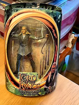 Buy LORD OF THE RINGS FELLOWSHIP OF THE RING LEGOLAS ACTION FIGURE By TOY BIZ • 19.99£