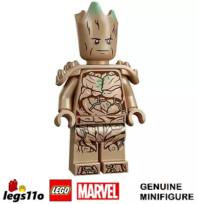 Buy LEGO Marvel Guardians Of The Galaxy - Groot Minifigure NEW SH874 • 6.97£