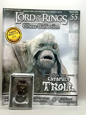 Buy Eaglemoss Lord Of The Rings Chess Collection Catapult Troll Issue 55 + Magazine • 20£