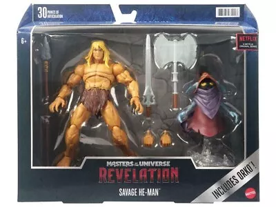 Buy Mattel Masters Of The Universe: Savage He-Man - Medium Damaged Box • 14.99£