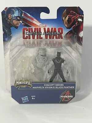 Buy Marvel Captain America Civil War Miniverse Concept Marvels Vision Black Panther • 19.99£