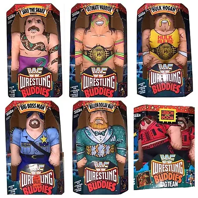 Buy WWF Tonka Wrestling Buddies Complete Set Warrior Hogan LOD Macho Man Hasbro WWE • 7,500£