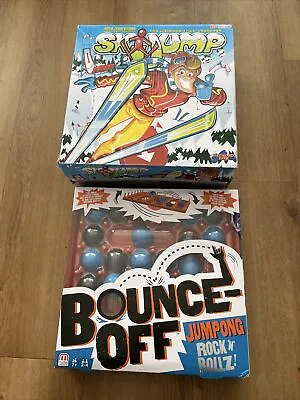 Buy Kids Games Bundle - Mattel Bounce Off Jumping Rock N Rollz! & Super Ski Jump • 12.99£