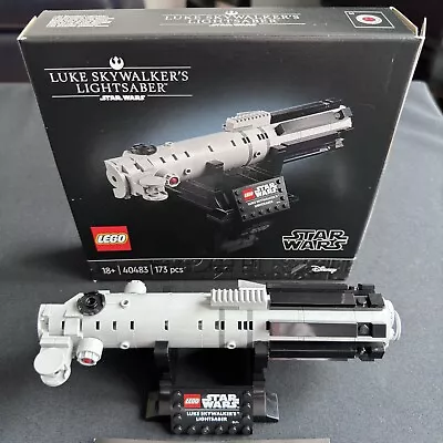Buy LEGO Star Wars GWP Set 40483 Luke Skywalker’s Lightsaber - Boxed Complete VGC • 100£