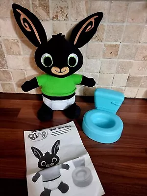 Buy Bing Bunny Interactive Toilet Potty Train Talking Bing Soft Toy Fisher Price  • 12£