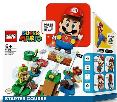 Buy LEGO 71360 Super Mario Adventures With Mario Starter Course *NO BOX/BOOK (NEW)* • 31.49£