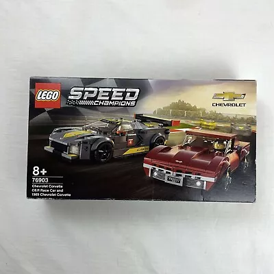 Buy LEGO Speed Champions Chevrolet Corvette C8.R Race Car And 1968 Chevrolet... • 49£