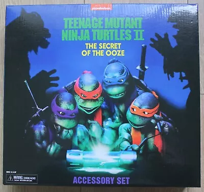 Buy Neca Teenage Mutant Ninja Turtles Secret Of The Ooze Accessory Set - Unopened • 130£