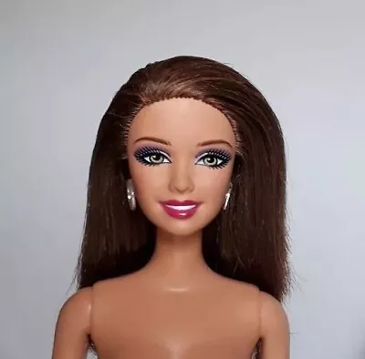 Buy 2012 Barbie Hairtastic Cut & Style Brunette Doll Teresa W391 Hispanic Doll RARE • 15.39£