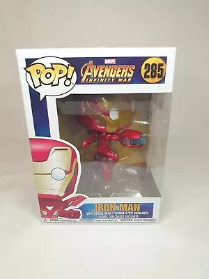 Buy Iron Man 285 Funko Pop Vinyl Marvel Avengers Infinity War Figure Toy Stark • 13.99£