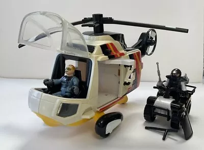 Buy Fisher Price Imaginext Rescue Helicopter And Rescue Quad Bike. Rare Colours. • 20£