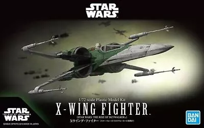 Buy BANDAI SPIRITS Star Wars Rise Of Skywalker X-Wing Fighter 1/72 Plastic Model Kit • 62.68£