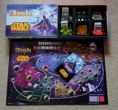 Buy Star Wars Risk Board Game: Original Trilogy 2013 Edition Contents Checked • 17.99£