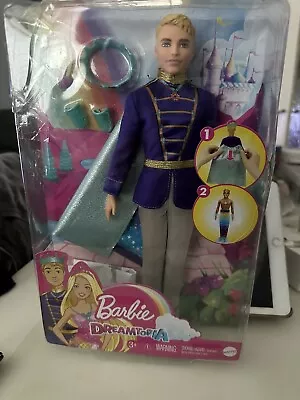 Buy Barbie Dreamtopia Ken 2 In 1 Prince To Merman New In Pack But Pack Damaged  • 20£