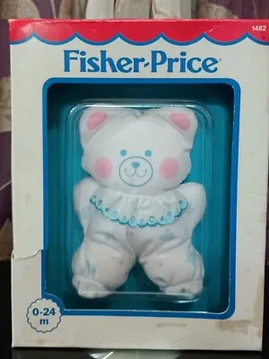 Buy Vintage Fisher-price Soft Teddy Rare 1991 Still In Original Box, Smoke Free Home • 13.99£