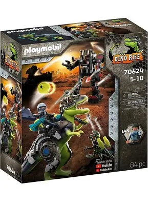 Buy Playmobil Dino Rise 70624 T-Rex: Battle Of The Giants  • 27.99£