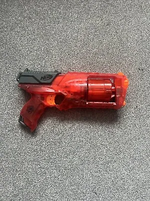 Buy Nerf N-Strike Elite Strongarm Sonic Fire Transparent Red Blaster With Darts • 5£