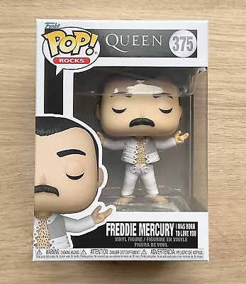 Buy Funko Pop Rocks Queen Freddie Mercury I Was Born To Love You #375 + Protector • 23.99£