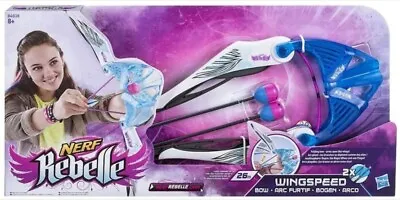 Buy Nerf Rebelle Wingspeed Catapult Fire Boy Girl Bow & Arrow Nerf Gun Gift New • 28.99£