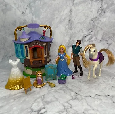 Buy Disney Magiclip & Micro Animators Bundle - Rapunzel, Flynn, Maximus, Pascal • 19.95£