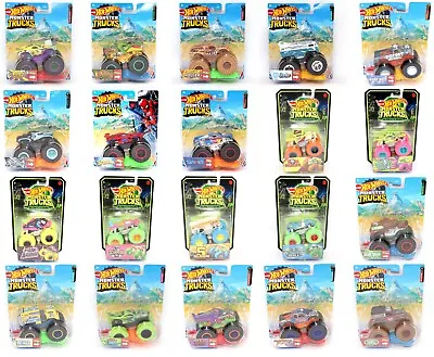 Buy Hot Wheels Monster Trucks 1:64 Scale Die-cast Toy Car New CHOOSE YOUR TRUCK • 7.44£