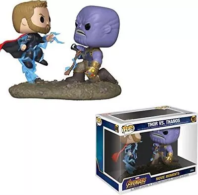 Buy Funko POP Movie Moments Figure : Avengers Infinity War #707 Thor Vs Thanos • 49.99£