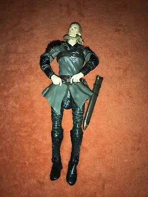 Buy Lord Of The Rings Legolas Rohan Armour Action Figure Toy Biz Series Helm's Deep • 14.99£