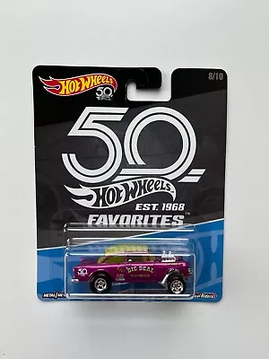 Buy Hot Wheels 50th Anniversary Favourites 55 Chevy Bel Air Gasser #08, Brand New. • 29.50£