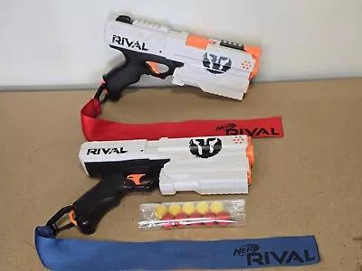 Buy NERF Gun Rival Bundle Phantom Corps Kronos XVIII-500 X2 + Foam Ammo Balls, Flags • 24.99£